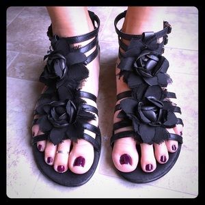 Report brand Gladiator sandals. Size 10. Leather.